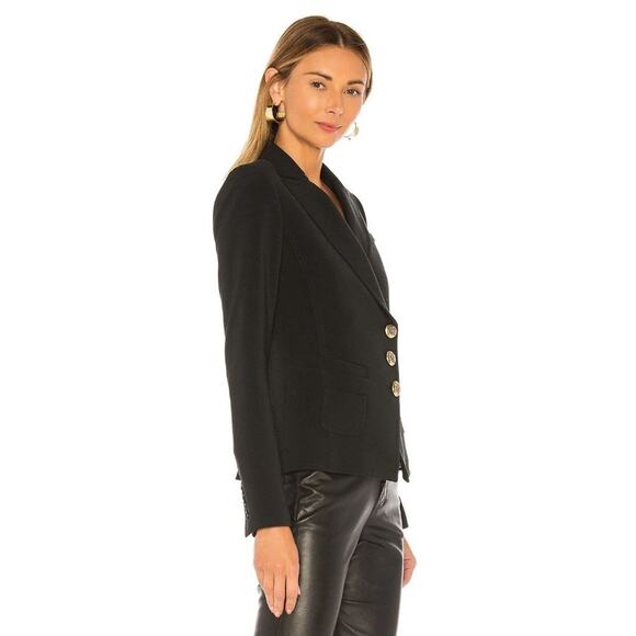 Smythe Wrap Blazer Black - Picture 6 of 11